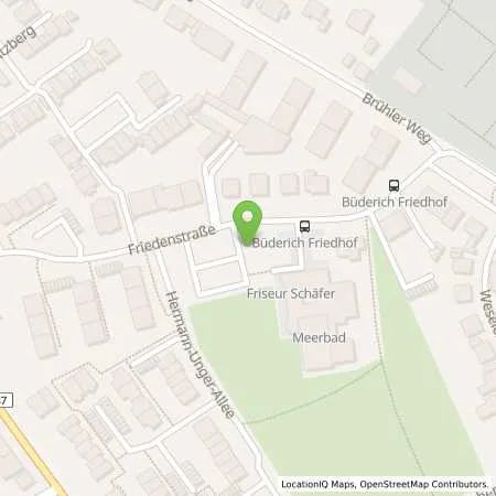 Standortübersicht der Tankstelle Stadtwerke Meerbusch GmbH in 40667 Meerbusch