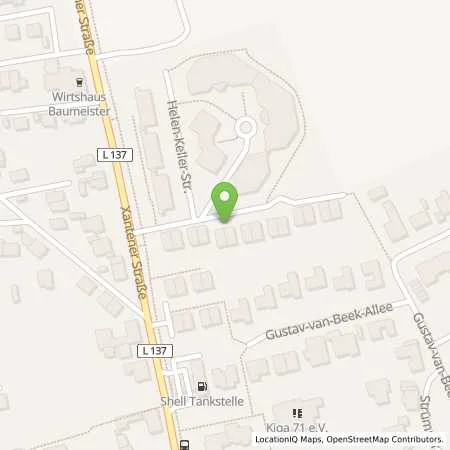 Standortübersicht der Tankstelle Stadtwerke Meerbusch GmbH in 40670 Meerbusch