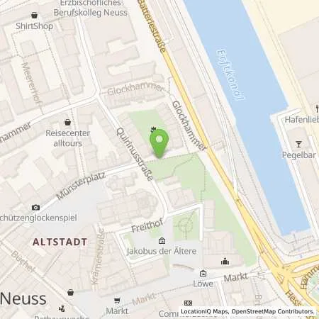 Standortübersicht der Tankstelle Stadtwerke Neuss Energie und Wasser GmbH in 41460 Neuss