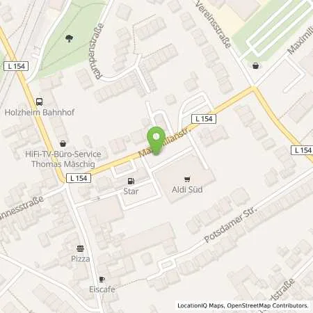 Standortübersicht der Tankstelle ALDI SÜD in 41472 Neuss