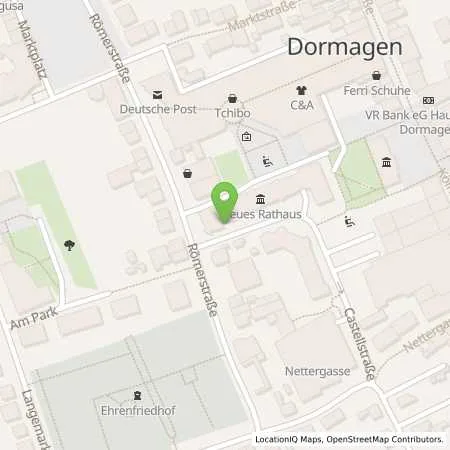 Standortübersicht der Tankstelle evd energieversorgung dormagen gmbh in 41539 Dormagen