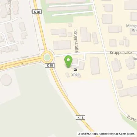 Standortübersicht der Tankstelle EnBW mobility+ AG und Co.KG in 41540 Dormagen