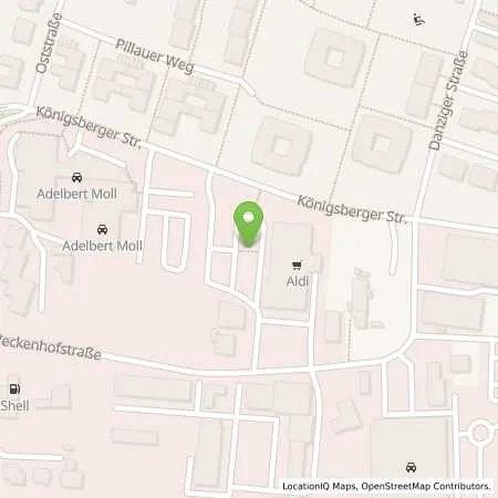 Standortübersicht der Tankstelle ALDI SÜD in 41564 Kaarst