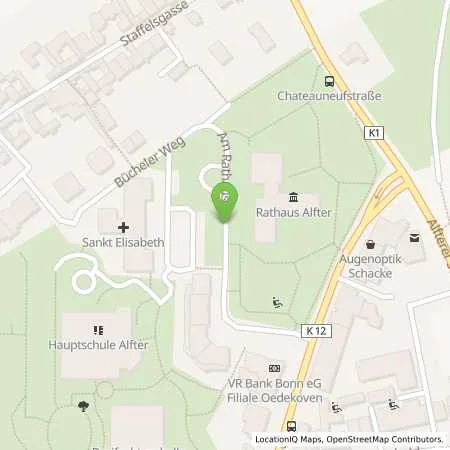 Standortübersicht der Tankstelle innogy eMobility Solutions GmbH in 53347 Alfter