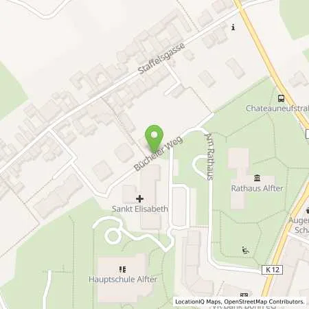 Standortübersicht der Tankstelle innogy eMobility Solutions GmbH in 53347 Alfter