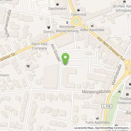 Standortübersicht der Tankstelle e-regio GmbH & Co. KG in 53359 Rheinbach