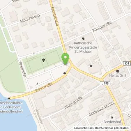 Standortübersicht der Tankstelle innogy SE in 53639 Königswinter