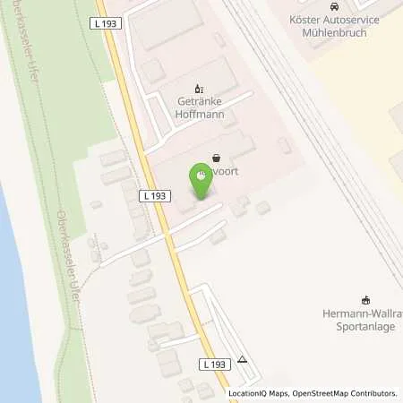 Standortübersicht der Tankstelle rhenag Rheinische Energie Aktiengesellschaft in 53639 Königswinter