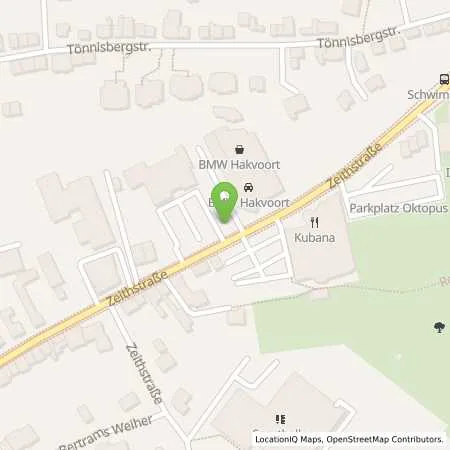 Standortübersicht der Tankstelle rhenag Rheinische Energie Aktiengesellschaft in 53721 Siegburg