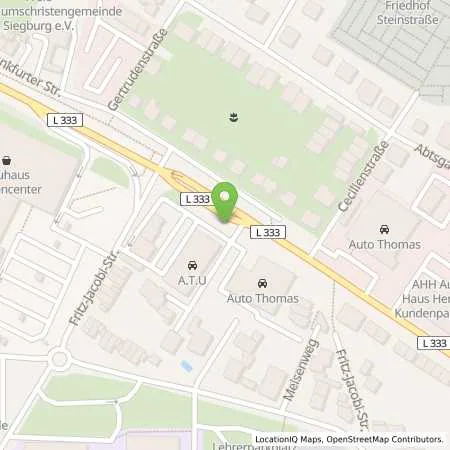 Standortübersicht der Tankstelle Allego GmbH in 53773 Hennef