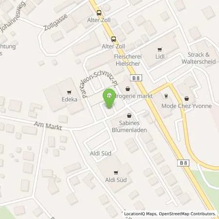 Standortübersicht der Tankstelle rhenag Rheinische Energie Aktiengesellschaft in 53773 Hennef