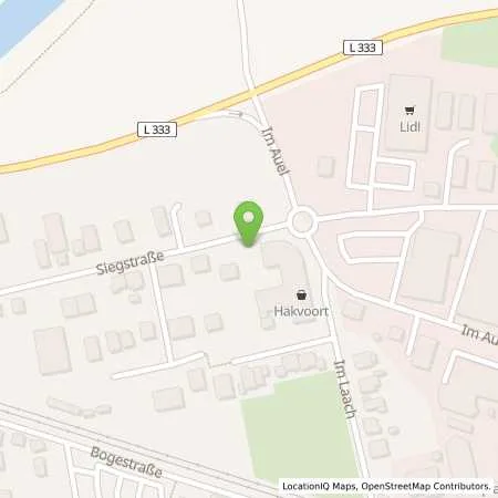 Standortübersicht der Tankstelle rhenag Rheinische Energie Aktiengesellschaft in 53783 Eitorf