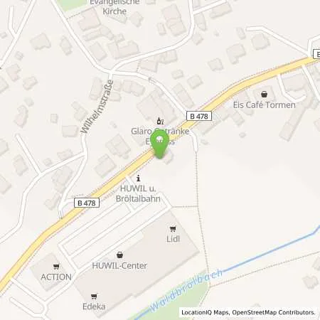 Standortübersicht der Tankstelle Gemeindewerke Ruppichteroth GmbH in 53809 Ruppichteroth