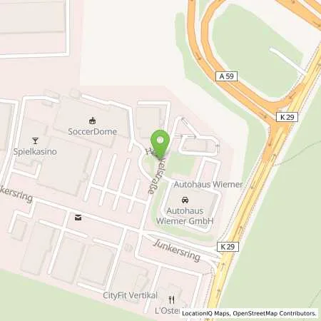 Standortübersicht der Tankstelle Stadtwerke Troisdorf GmbH in 53840 Troisdorf