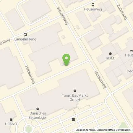 Standortübersicht der Tankstelle innogy eMobility Solutions GmbH in 53842 Troisdorf