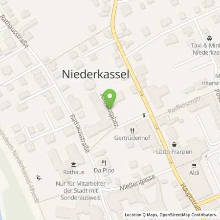 Standortübersicht der Tankstelle rhenag Rheinische Energie Aktiengesellschaft in 53859 Niederkassel