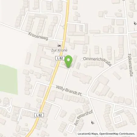 Standortübersicht der Tankstelle rhenag Rheinische Energie Aktiengesellschaft in 53859 Niederkassel