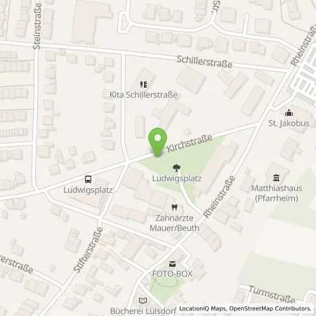 Standortübersicht der Tankstelle rhenag Rheinische Energie Aktiengesellschaft in 53859 Niederkassel