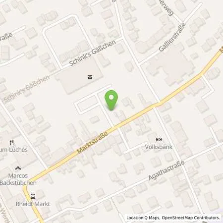 Standortübersicht der Tankstelle rhenag Rheinische Energie Aktiengesellschaft in 53859 Niederkassel