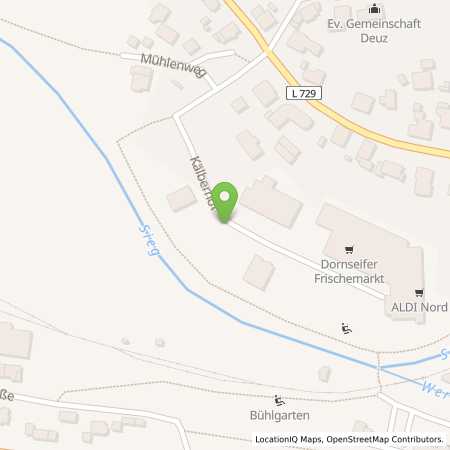 Standortübersicht der Strom (Elektro) Tankstelle: Privatperson in 57250, Netphen
