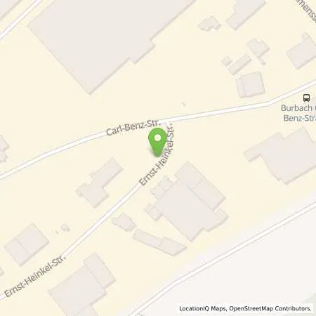 Standortübersicht der Tankstelle innogy SE in 57299 Burbach