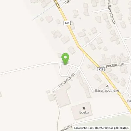 Standortübersicht der Tankstelle innogy SE in 59469 Ense