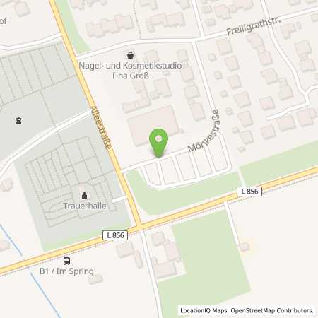 Standortübersicht der Strom (Elektro) Tankstelle: Eberlein GbR in 59505, Bad Sassendorf