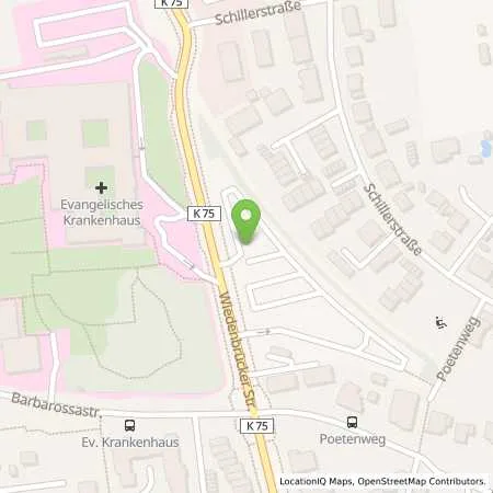 Standortübersicht der Tankstelle Stadtwerke Lippstadt GmbH in 59555 Lippstadt