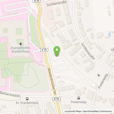 Standortübersicht der Tankstelle Stadtwerke Lippstadt GmbH in 59555 Lippstadt