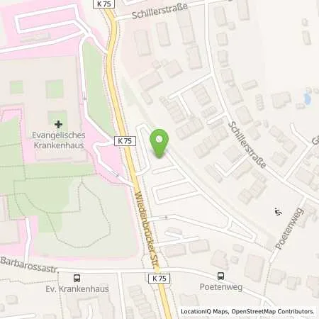 Standortübersicht der Tankstelle Stadtwerke Lippstadt GmbH in 59555 Lippstadt