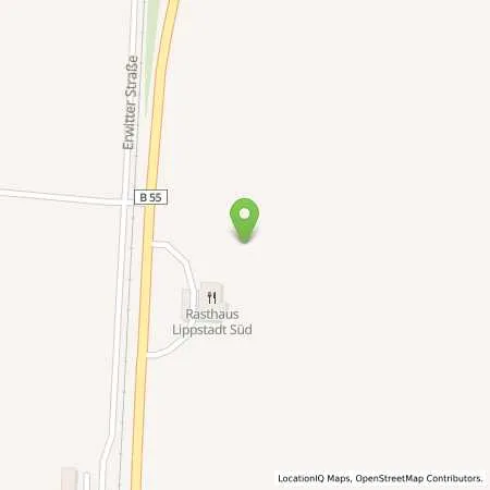 Standortübersicht der Tankstelle Stadtwerke Lippstadt GmbH in 59557 Lippstadt