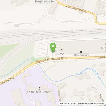 Standortübersicht der Tankstelle Charge-ON in 59557 Lippstadt