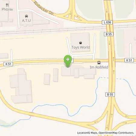 Standortübersicht der Tankstelle Autohaus Walter Ritzel GmbH & Co. KG in 59557 Lippstadt