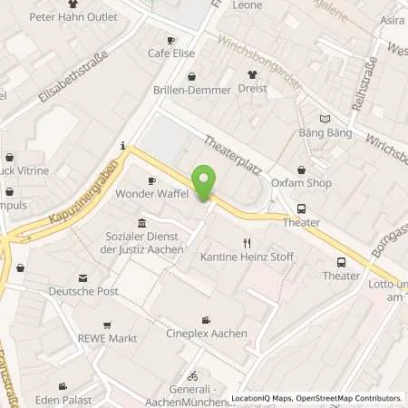Standortübersicht der Tankstelle STAWAG Stadtwerke Aachen AG in 52062 Aachen