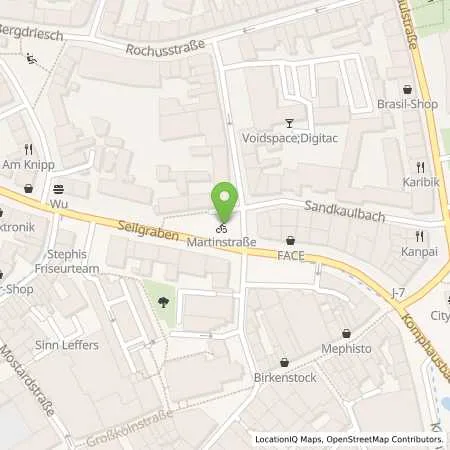 Standortübersicht der Tankstelle STAWAG Stadtwerke Aachen AG in 52062 Aachen