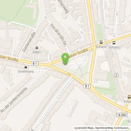 Standortübersicht der Tankstelle STAWAG Stadtwerke Aachen AG in 52064 Aachen