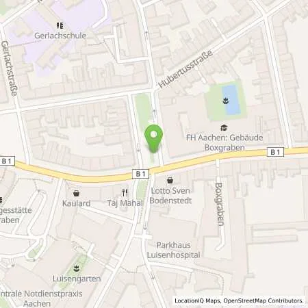 Standortübersicht der Tankstelle STAWAG Stadtwerke Aachen AG in 52064 Aachen