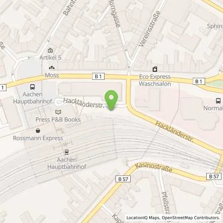 Standortübersicht der Tankstelle STAWAG Stadtwerke Aachen AG in 52064 Aachen