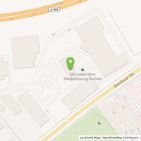 Standortübersicht der Tankstelle Mercedes-Benz AG in 52065 Aachen