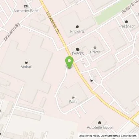 Standortübersicht der Tankstelle STAWAG Stadtwerke Aachen AG in 52068 Aachen