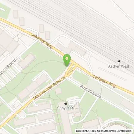 Standortübersicht der Tankstelle STAWAG Stadtwerke Aachen AG in 52074 Aachen