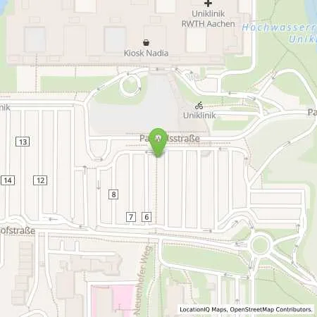 Standortübersicht der Tankstelle STAWAG Stadtwerke Aachen AG in 52074 Aachen