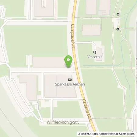 Standortübersicht der Tankstelle STAWAG Stadtwerke Aachen AG in 52074 Aachen