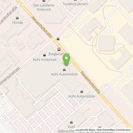 Standortübersicht der Tankstelle Kohl-Automobile GmbH in 52078 Aachen