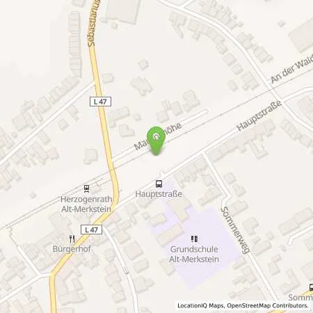 Standortübersicht der Tankstelle enwor - energie & wasser vor ort GmbH in 52134 Herzogenrath