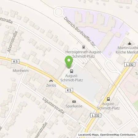 Standortübersicht der Tankstelle enwor - energie & wasser vor ort GmbH in 52134 Herzogenrath