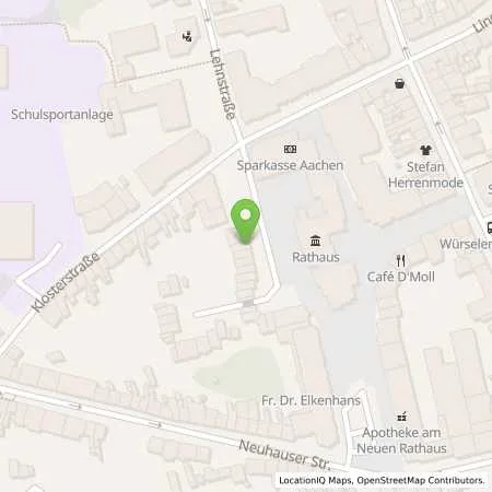 Standortübersicht der Tankstelle EWV Energie- und Wasser-Versorgung GmbH in 52146 Würselen