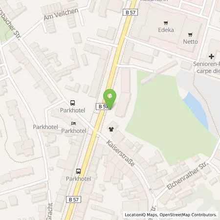 Standortübersicht der Tankstelle EWV Energie- und Wasser-Versorgung GmbH in 52146 Würselen