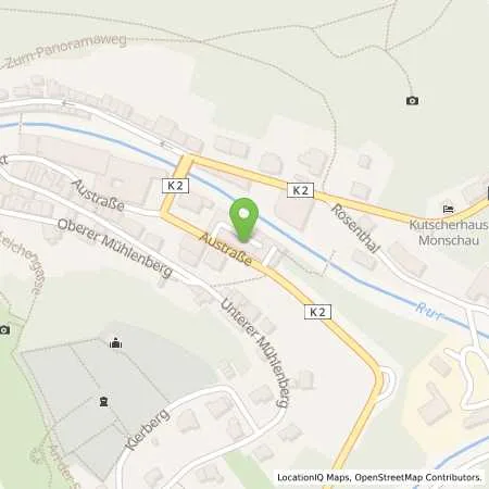 Standortübersicht der Tankstelle Charge-ON in 52156 Monschau