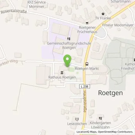 Standortübersicht der Tankstelle EWV Energie- und Wasser-Versorgung GmbH in 52159 Roetgen